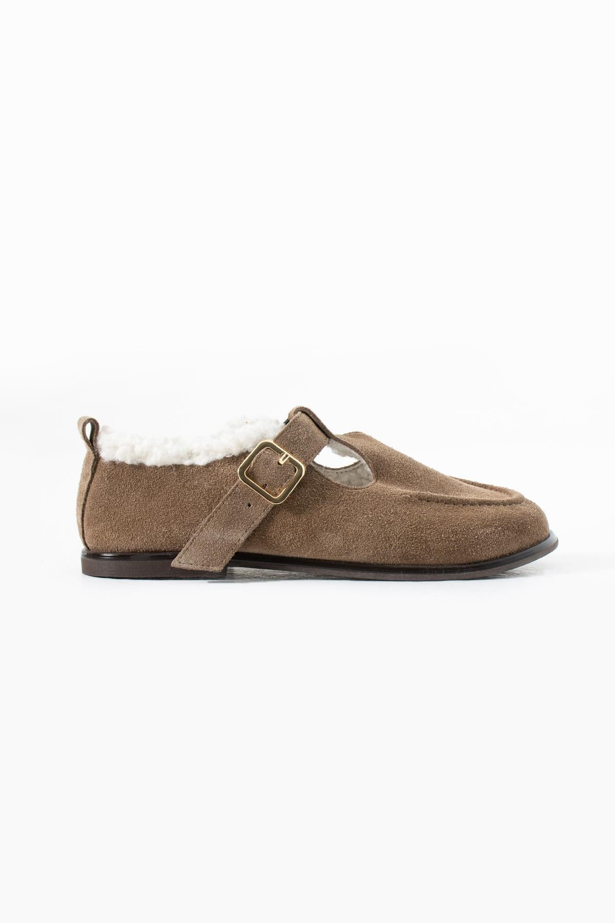 Laven Hakiki Deri Vizon Loafer