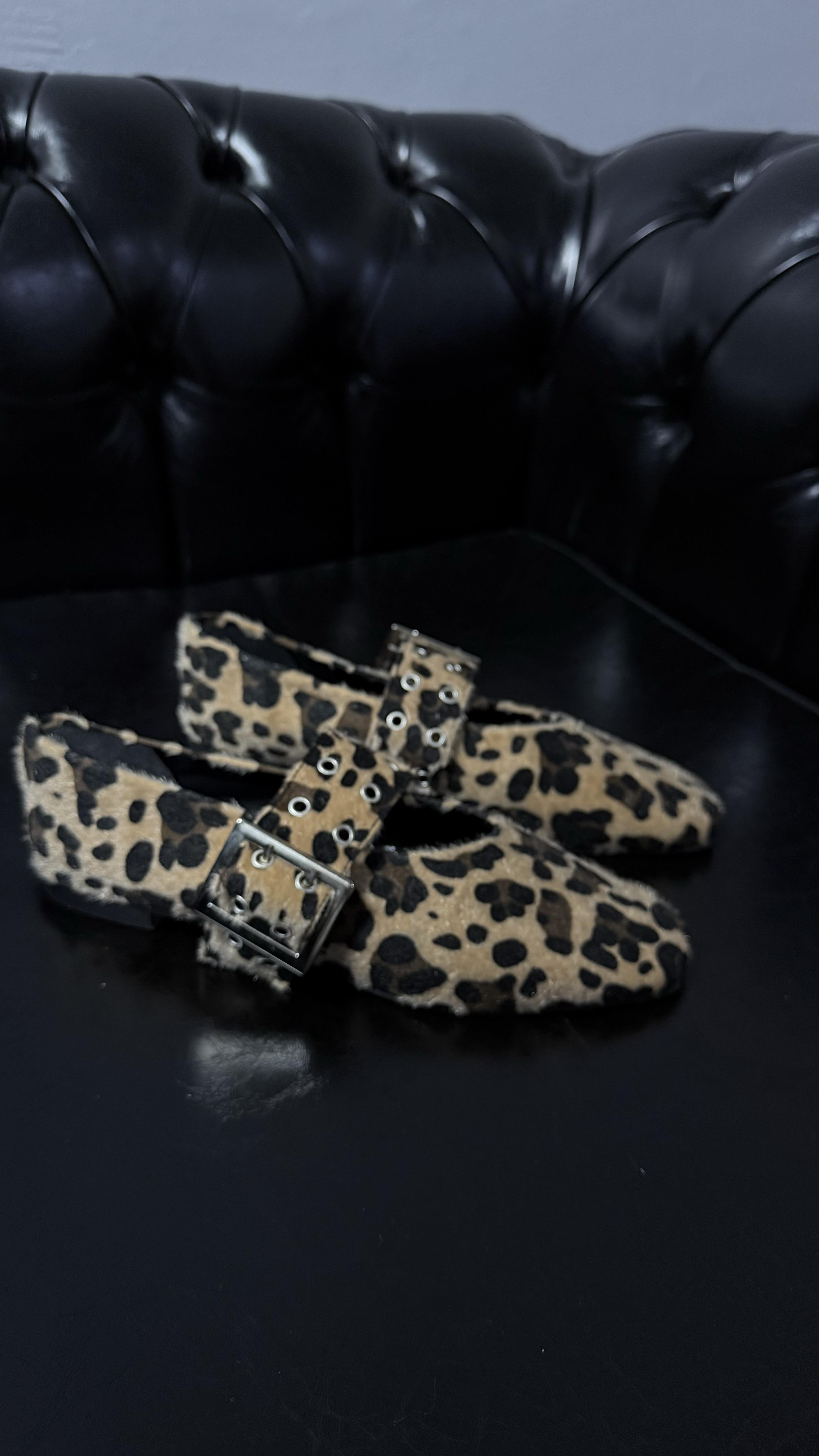 Minta Leopar Kemerli Cilt Babet