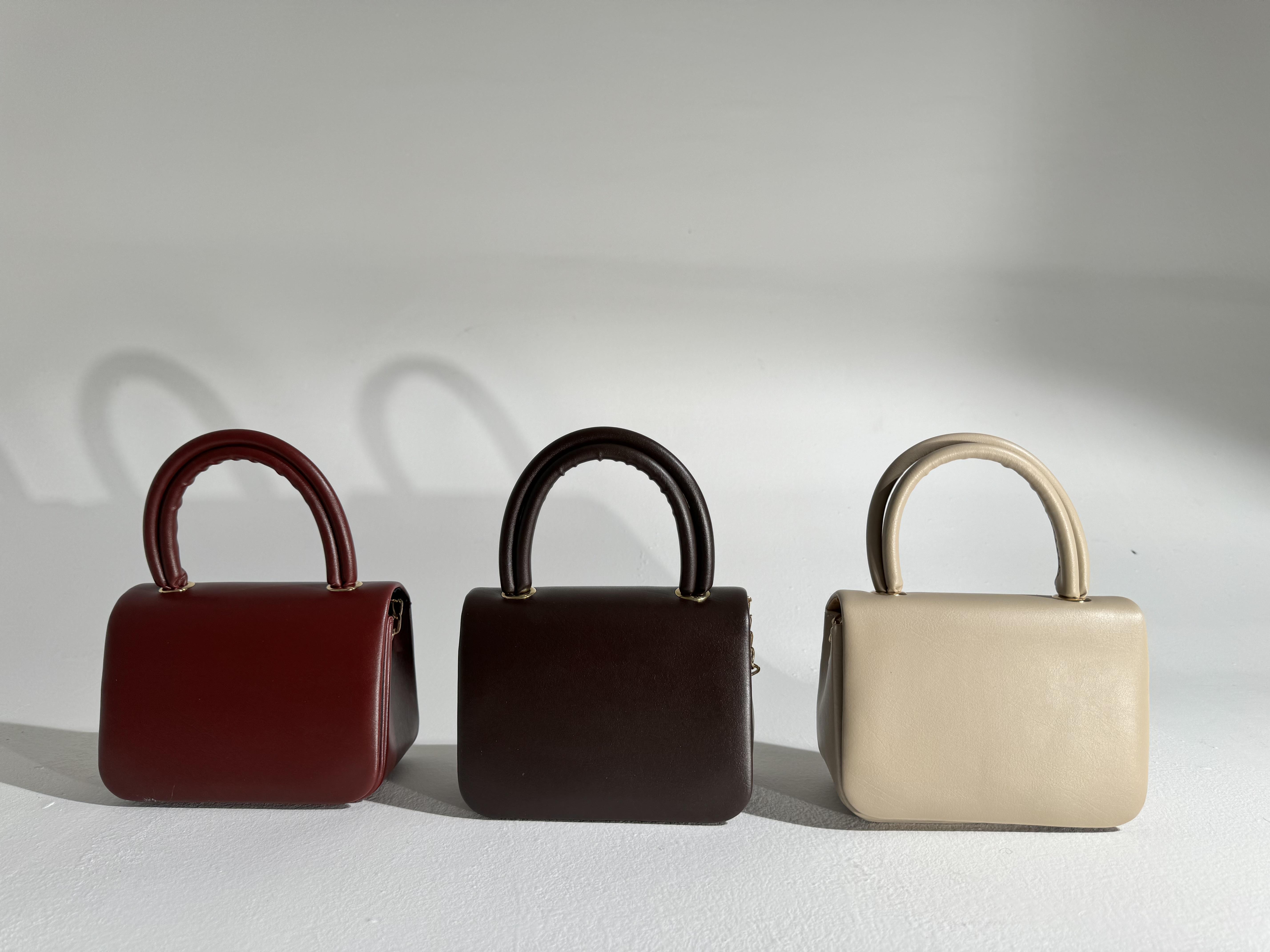 Saldı Acı Kahve Cilt Baget Çanta