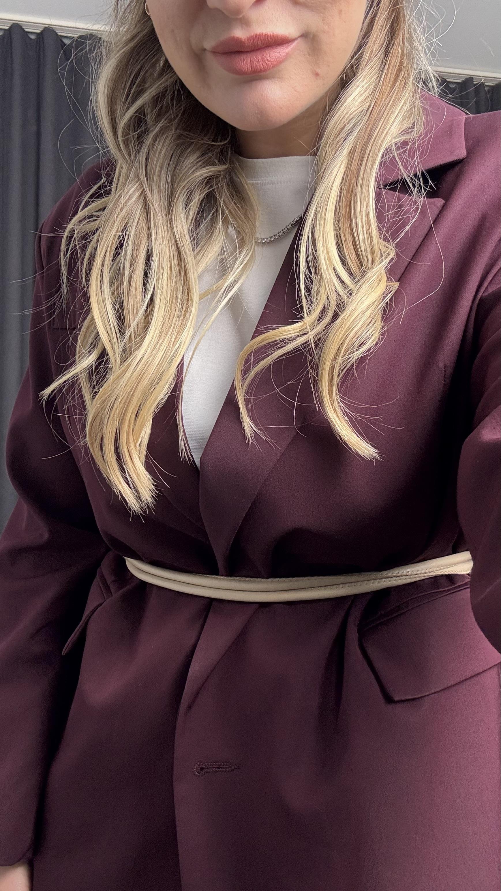 Traf Bej İp Model Kemer 