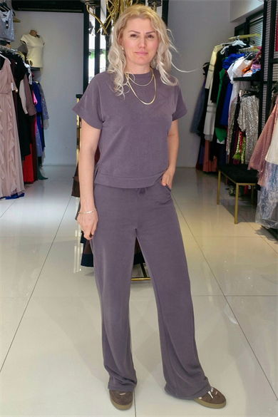 Modal Kisa Kol.Takım Kahve 