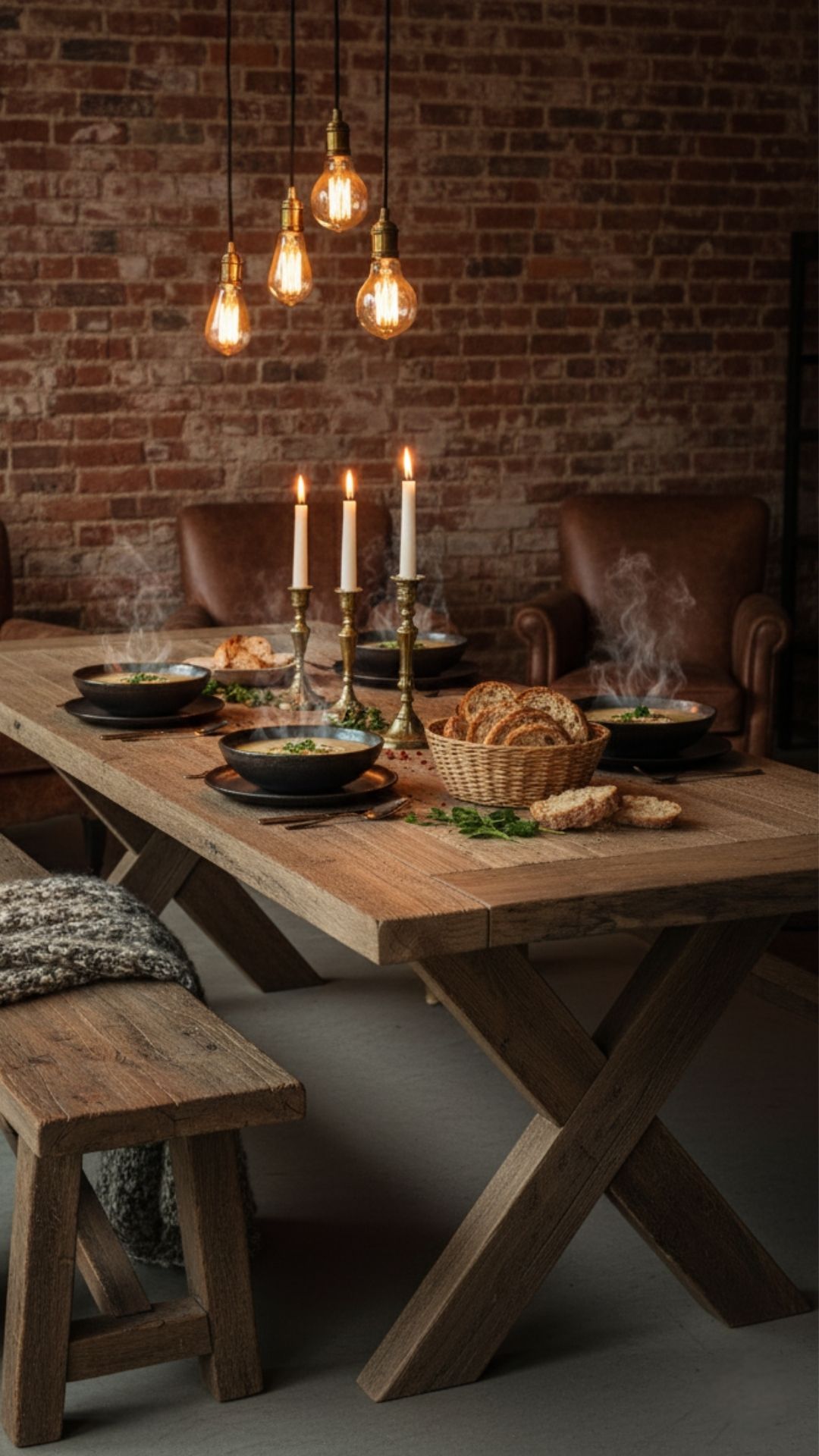 Reclaimed oak dining table collection – Woodyworkz