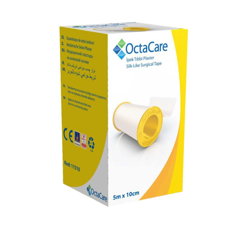 OctaCare İpek Flaster 5mx10cm
