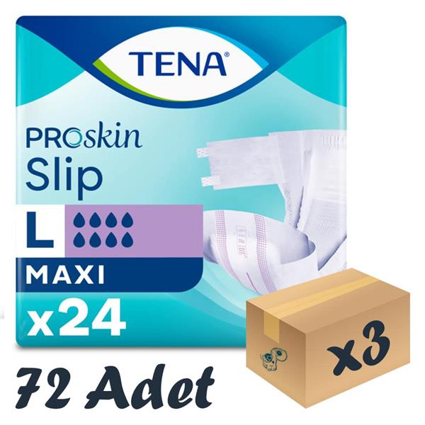 Tena 8 Damla Premium Maxi Bel Bantlı Hasta Bezi 72'Li Large 