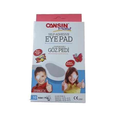 Cansın Çocuk Göz Kapama Pedi 10'lu 
