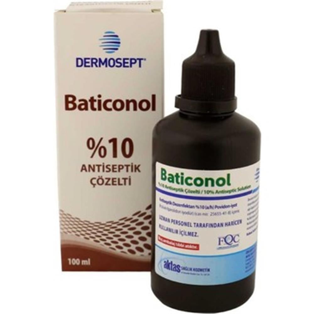 Dermosept Baticonol %10 Povidon İyot 100 ml Sprey