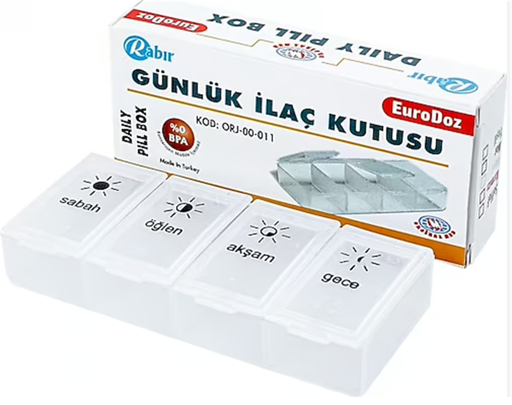 Günlük İlaç Kutusu