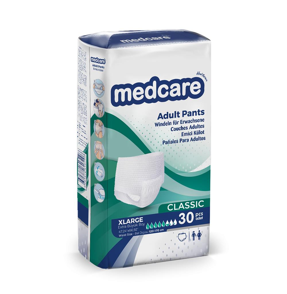 Medcare Emici Külot XLarge 60'lı