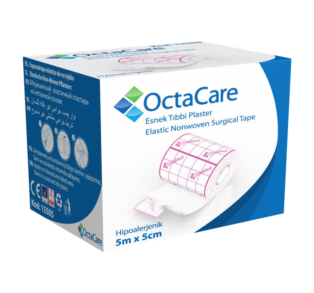 OctaCare Esnek Flaster 5mx5cm 