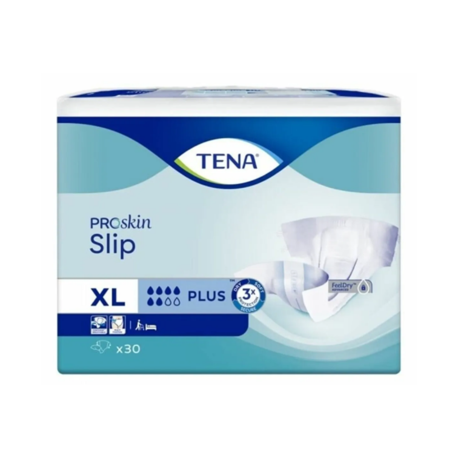 Tena 6 Damla ProSkin Slip Plus Yetişkin Hasta Bezi  30lu Xlarge