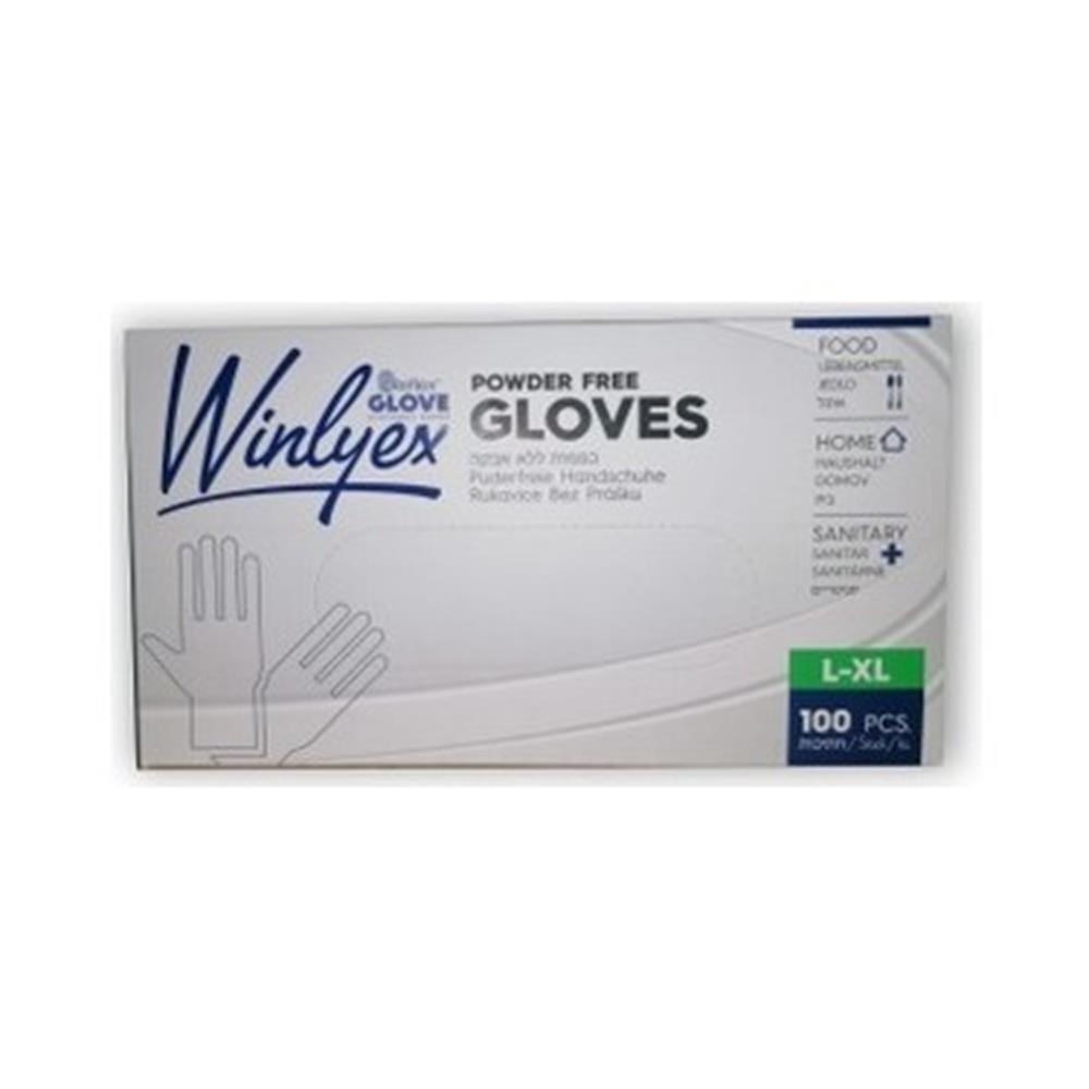 Winlyex Vinil Muadili Yeni Nesil Eldiven Pudrasız 