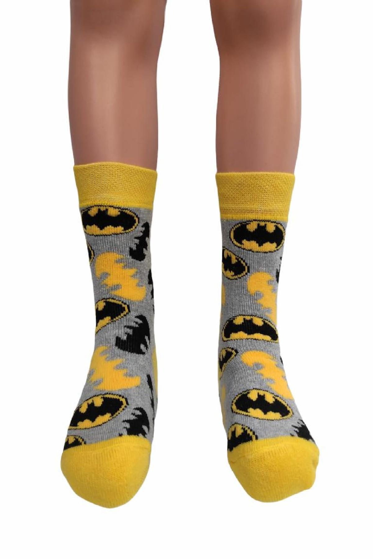 Batman Erkek Havlu Çocuk Çorabı