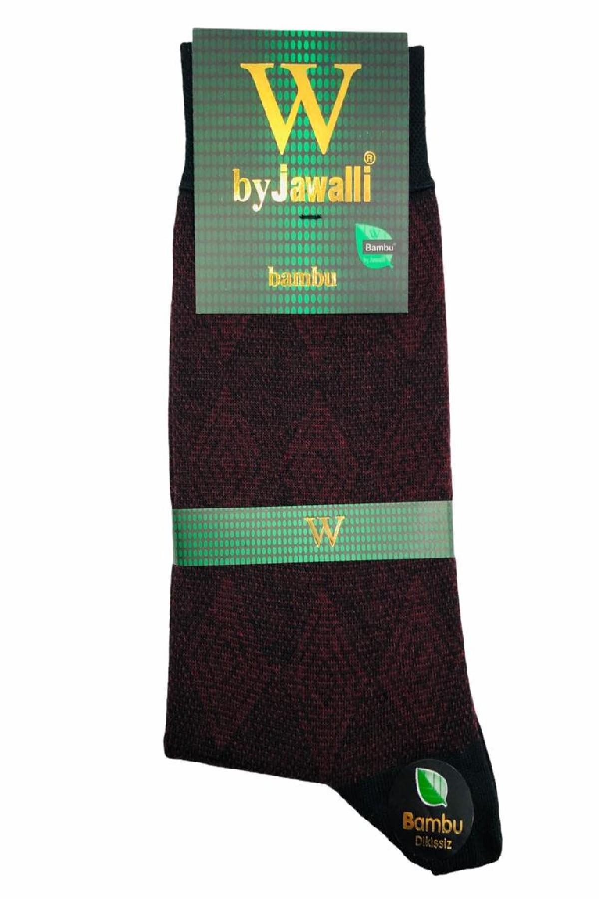 By Jawalli Desenli Bambu Erkek Çorabı