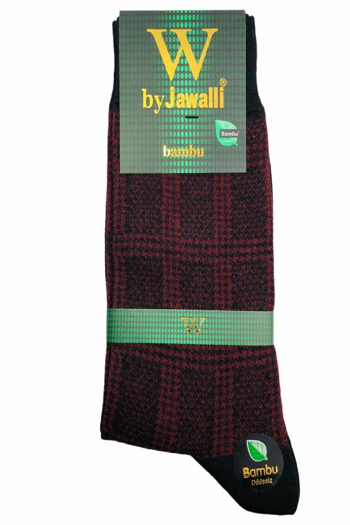 By Jawalli Desenli Bambu Erkek Çorabı