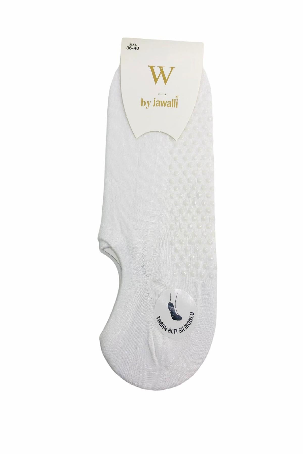 By Jawalli Tabanı Kaydırmaz Silikonlu Pilates&Yoga Sneaker Çorabı