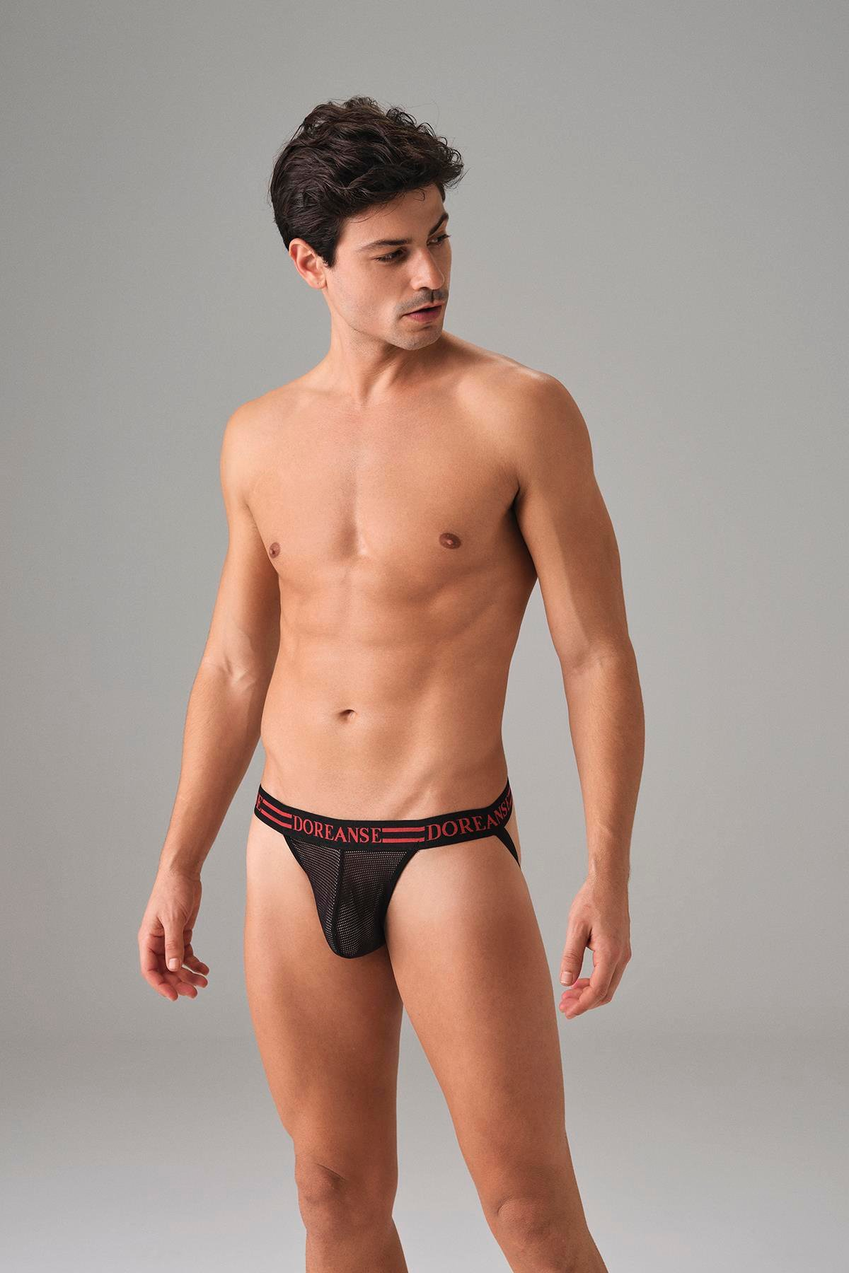 ERKEK FANTEZİ FİLE DETAYLI JOCKSTRAP STRING 1006