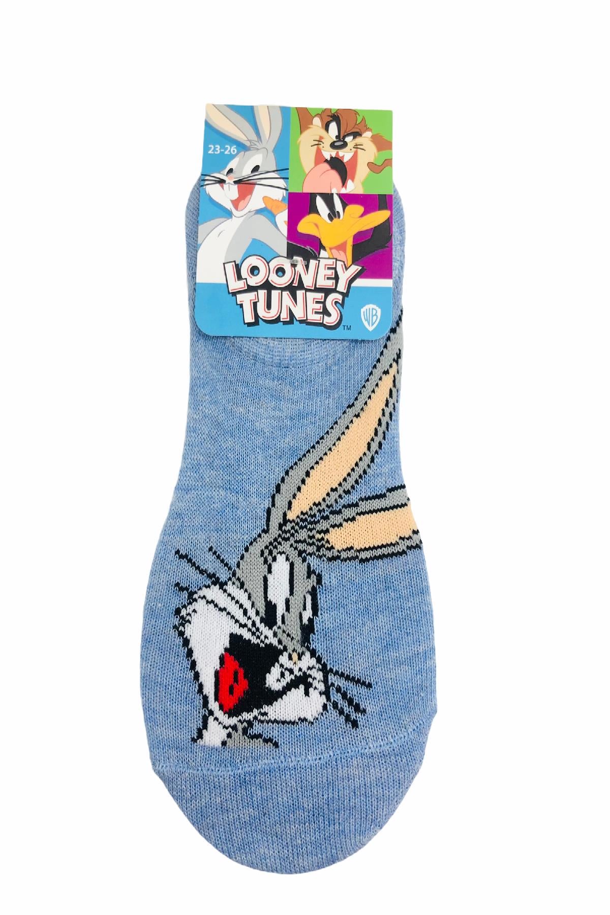 LOONEY TUNES ÇİZGİ FİLM KARAKTERLİ PAMUK SNEAKER ÇOCUK ÇORABI