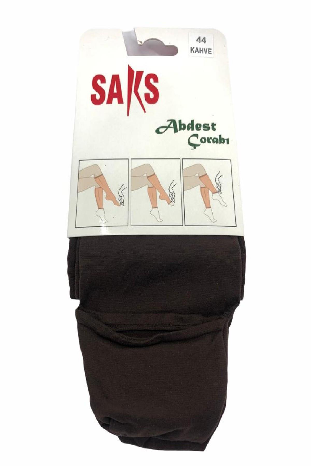 SAKS 3lü Abdest Dizaltı Kadın Çorabı 3 Ayrı Renk