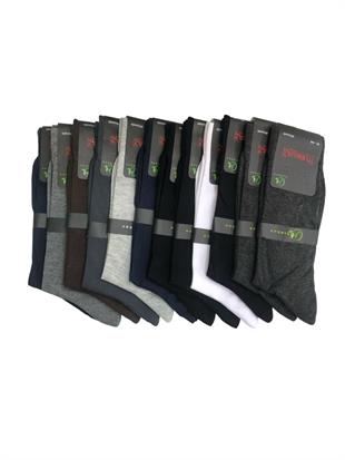 12Lİ DİKİŞSİZ YAZLIK BAMBU ERKEK SOKET ÇORAP