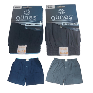 2Lİ PAMUKLU BOL KESİM BOXER