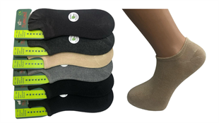 6LI DİKİŞSİZ YAZLIK BAMBU ERKEK SNEAKERS ÇORAP