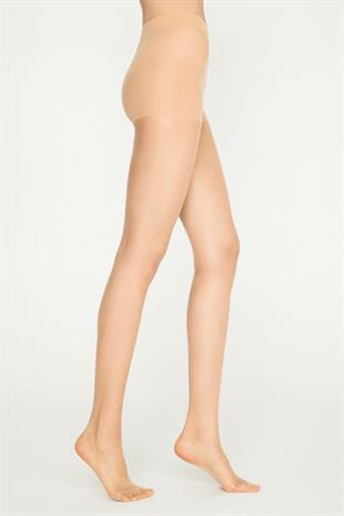 Açık Ten Fit 15 Külotlu Çorap