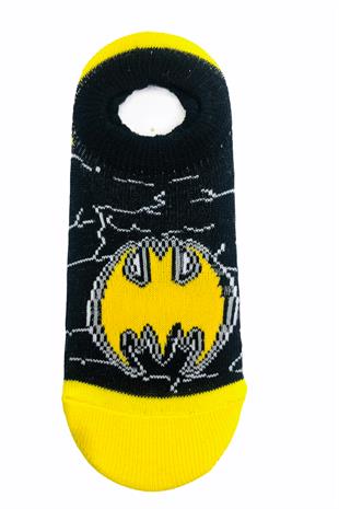 BATMAN ÇİZGİ FİLM KARAKTERLİ PAMUK SNEAKER ÇOCUK ÇORABI