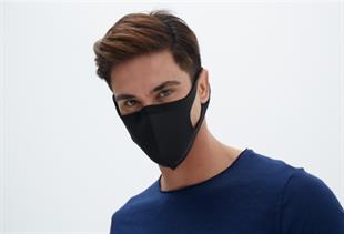 Blackspade Yıkanabilir Kumaş Yetişkin Maskesi - 90021 - Siyah