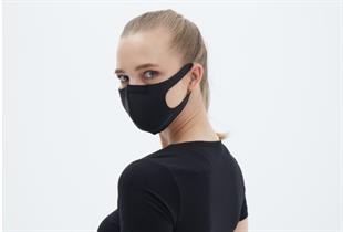 Blackspade Yıkanabilir Kumaş Yetişkin Maskesi - 90021 - Siyah