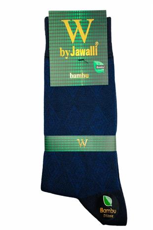 By Jawalli Desenli Bambu Erkek Çorabı