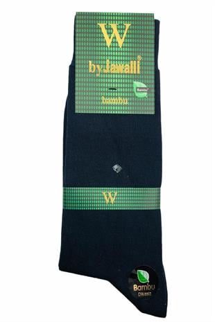 By Jawalli Düz Bambu Erkek Çorabı