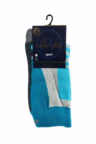 Calze Vita Pamuklu Spor Soket Çorap