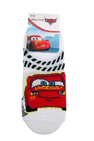 CARS ÇİZGİ FİLM KARAKTERLİ PAMUK SNEAKER ÇOCUK ÇORABI