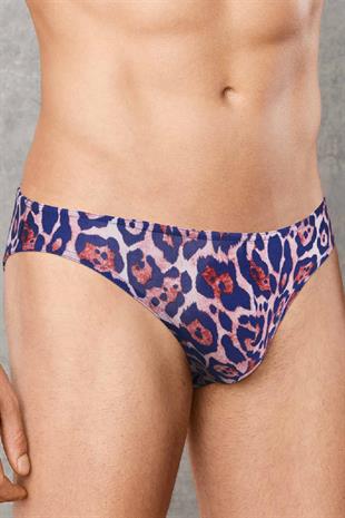 Doreanse Erkek Leopink Desenli Slip Külot 1266