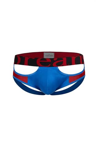 Erkek Kırmızı Fantazi Jockstrap Destekli String Tanga 1214