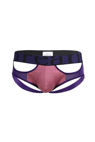 Erkek Kırmızı Fantazi Jockstrap Destekli String Tanga 1214