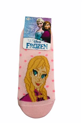 FROZEN ÇİZGİ FİLM KARAKTERLİ PAMUK SNEAKER ÇOCUK ÇORABI