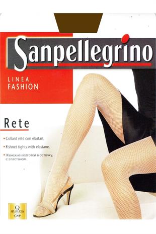 İtalian Sanpellegrino Kadın Siyah Kilotlu File Çorap