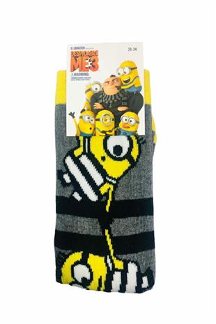 Minions Unisex Çocuk Çorabı