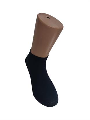 VISKON DİLİŞSİZ ERKEK PATİK ÇORABI SİYAH