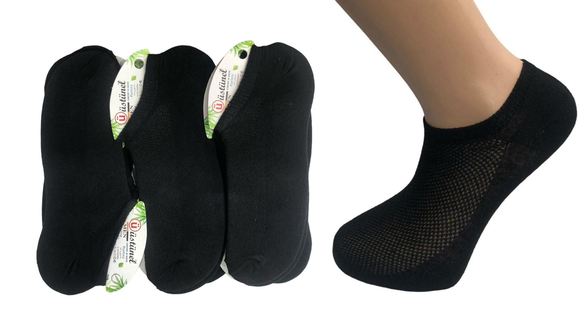 12'Lİ SET YAZLIK ERKEK SNEAKERS ÇORAP