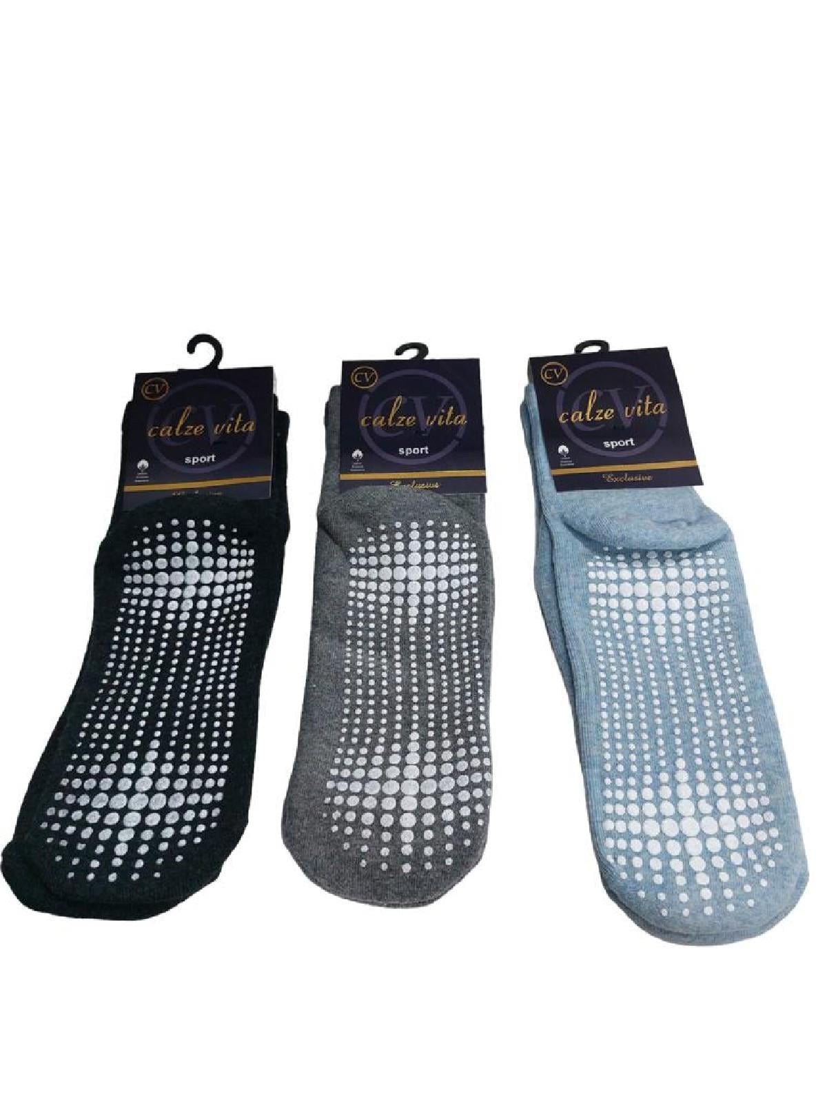 3'LÜ PAMUKLU YOGA&PİLATES ÇORABI 39-42