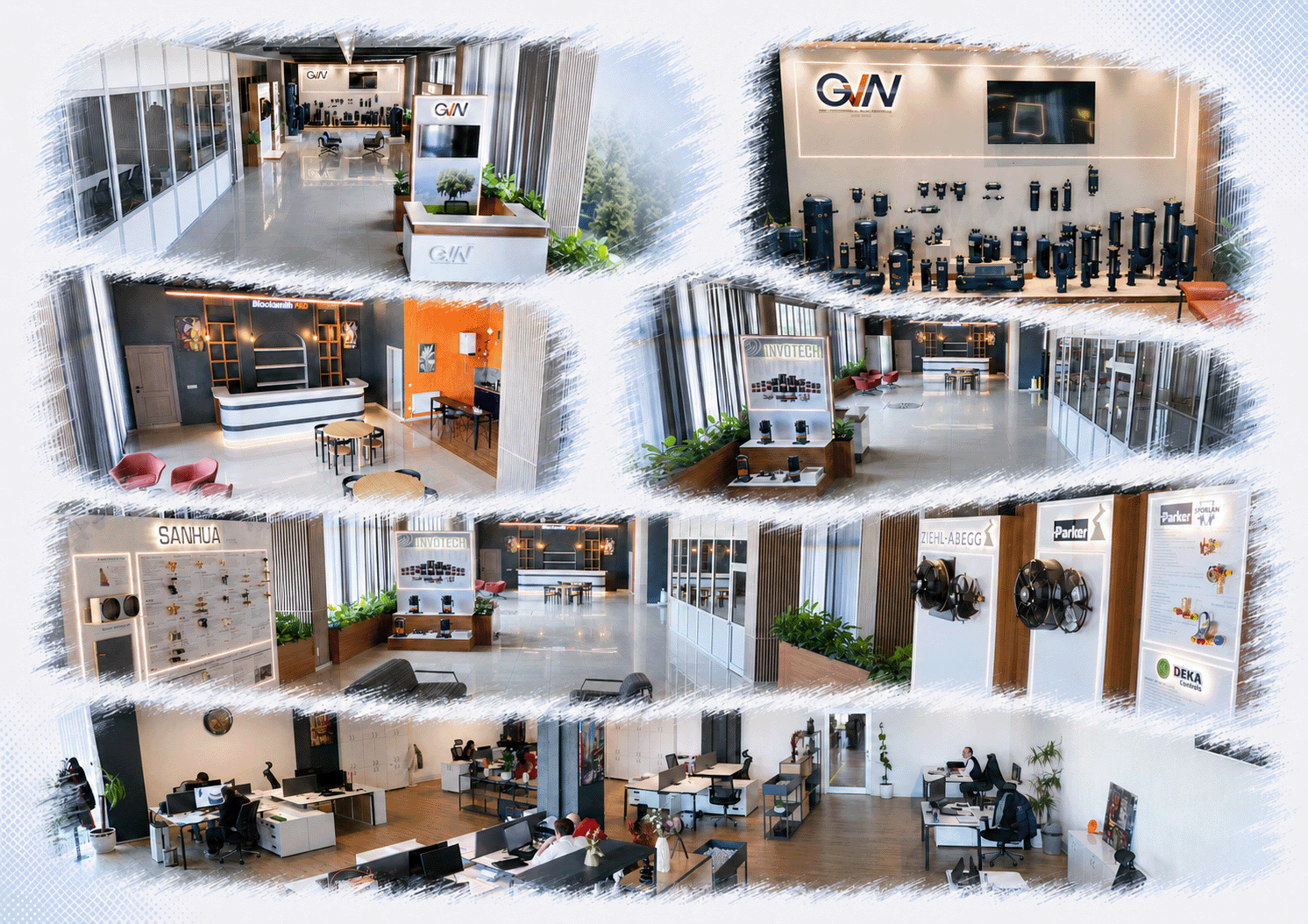 Güven Soğutma fabrika ofisi ve mağazası