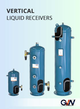 Vertical Liquid Receivers