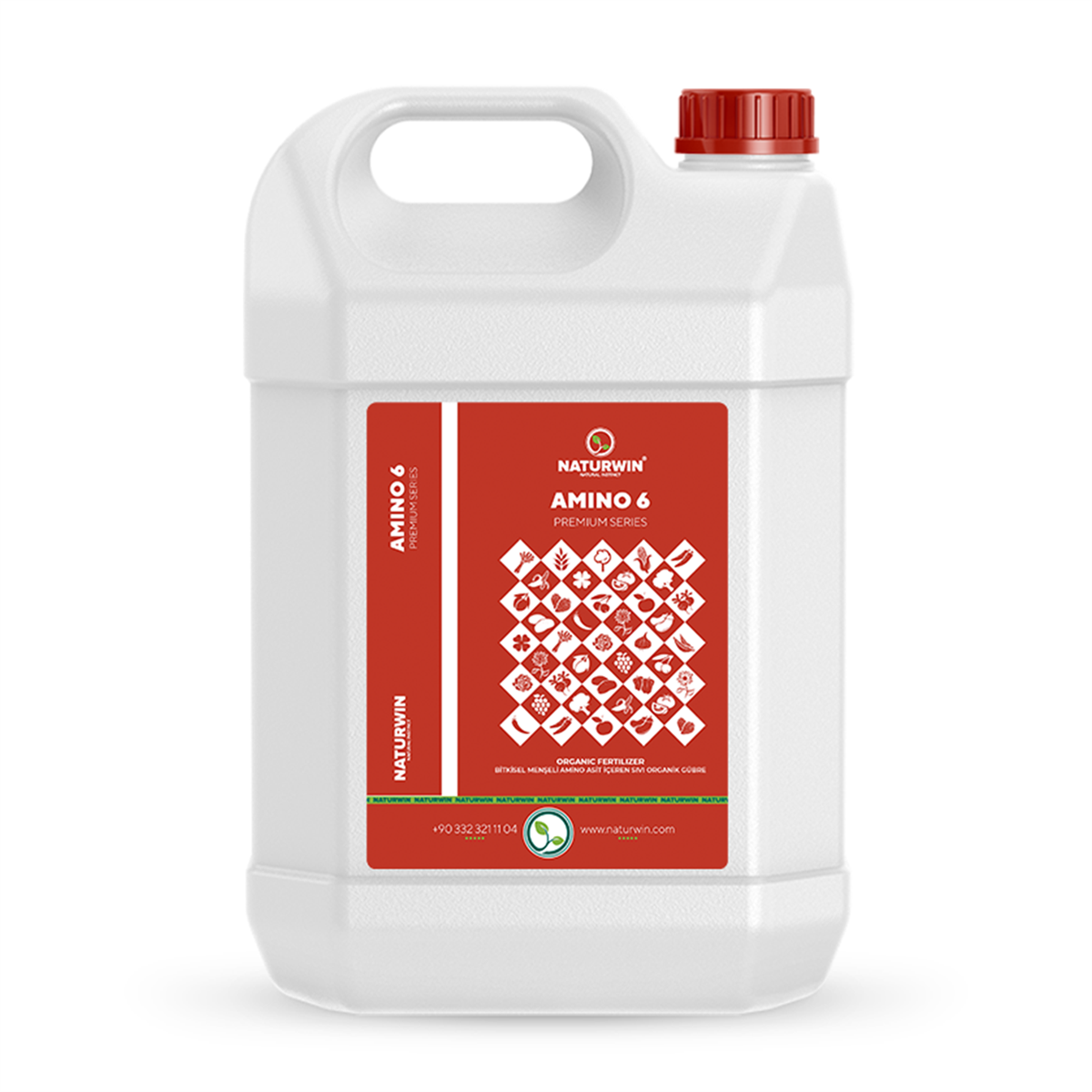 Naturwin Amino 6 (Sıvı Aminoasit) Organik Gübre 5 Lt