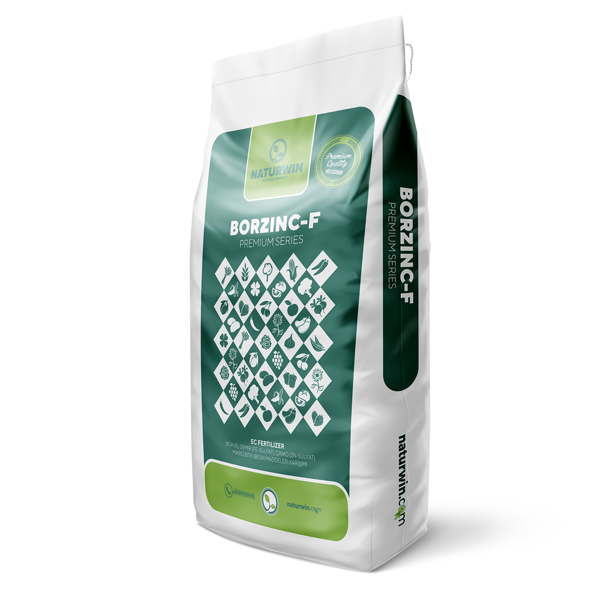 Naturwin Borzinc F (%6 Bor %11 Çinko %2 Demir) Toz Gübre 10 KG