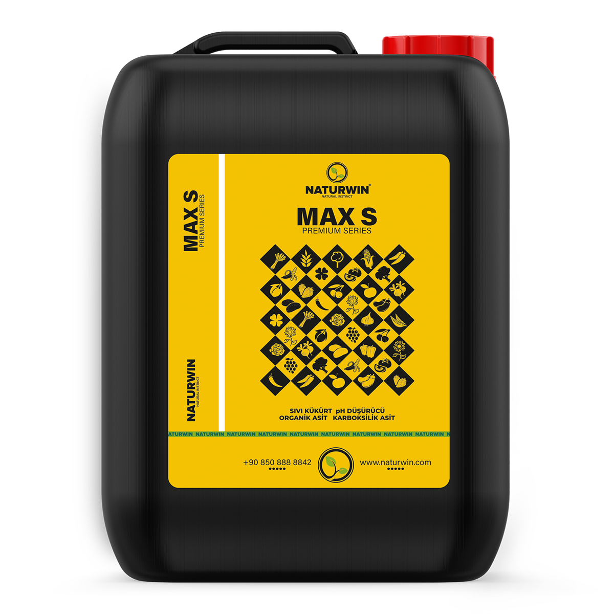 Naturwin Max S (Ph Düzenleyici-Tuzluluk Giderici) Sıvı Asit Kompleksi 20 Litre