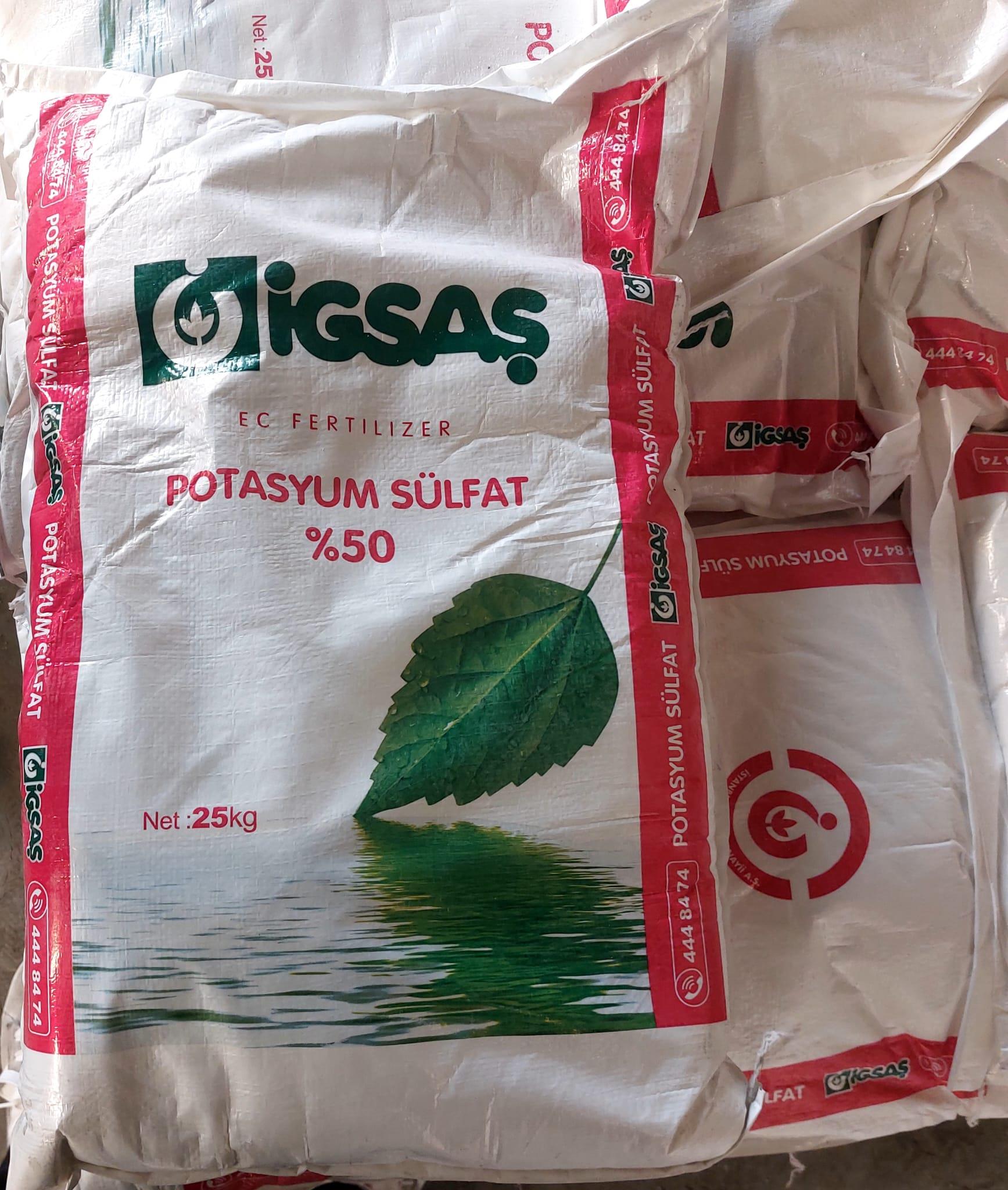 Potasyum Sülfat 25 kg