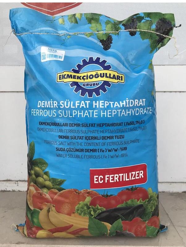  EKMEÇİOĞULLARI DEMİR SÜLFAT HEPTAHİDRAT