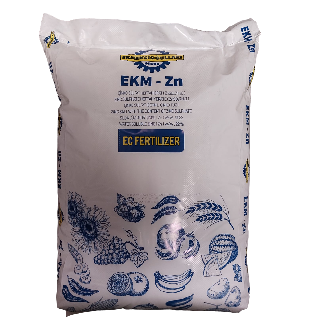 Ekmekçioğulları Çinko Sülfat Heptahidrat 25 Kg